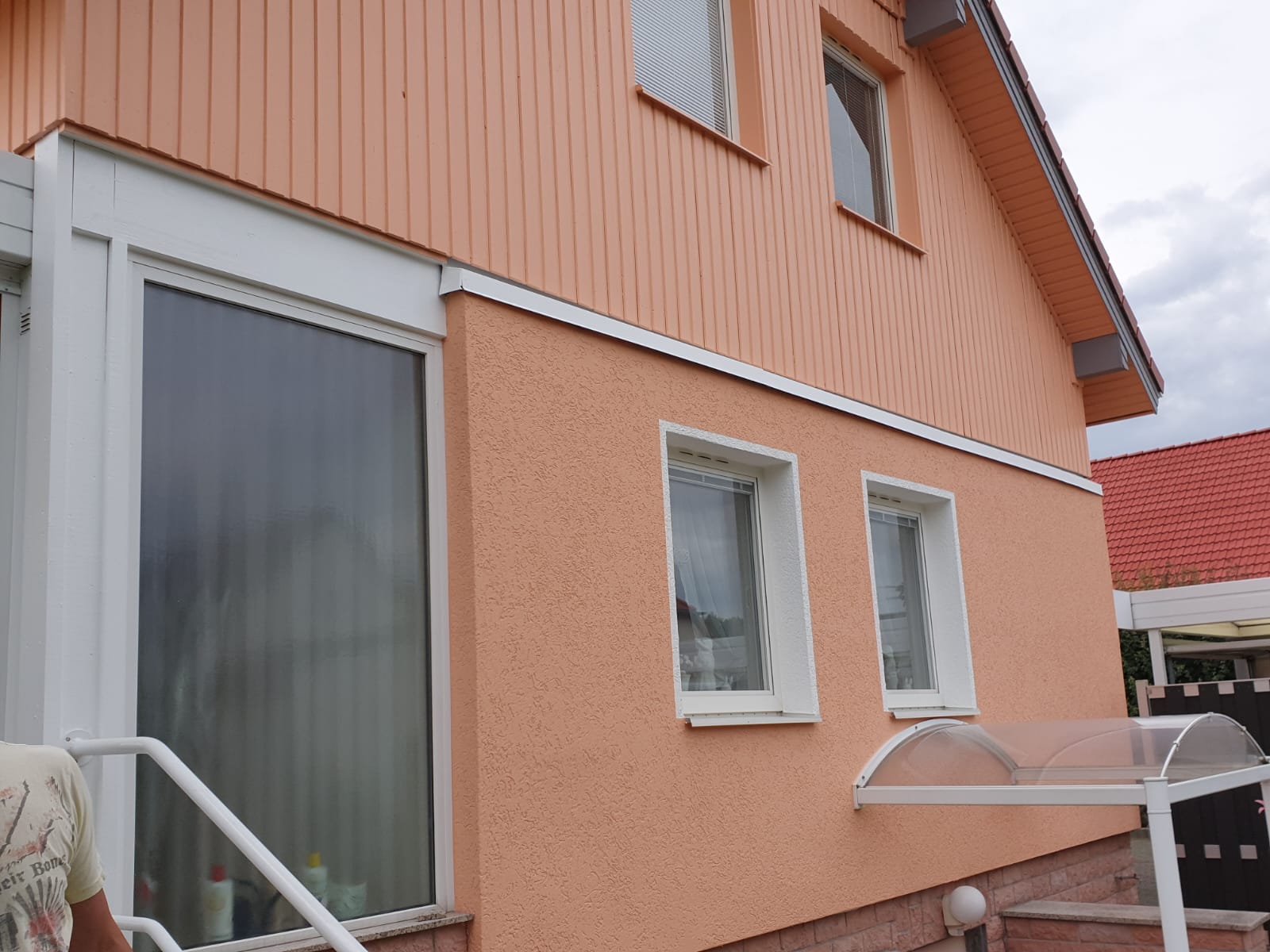 Fassadensanierung Naundorf, Sachsen - Nach der Sanierung Fassadensanierung Naundorf, Sachsen - Nach der Sanierung