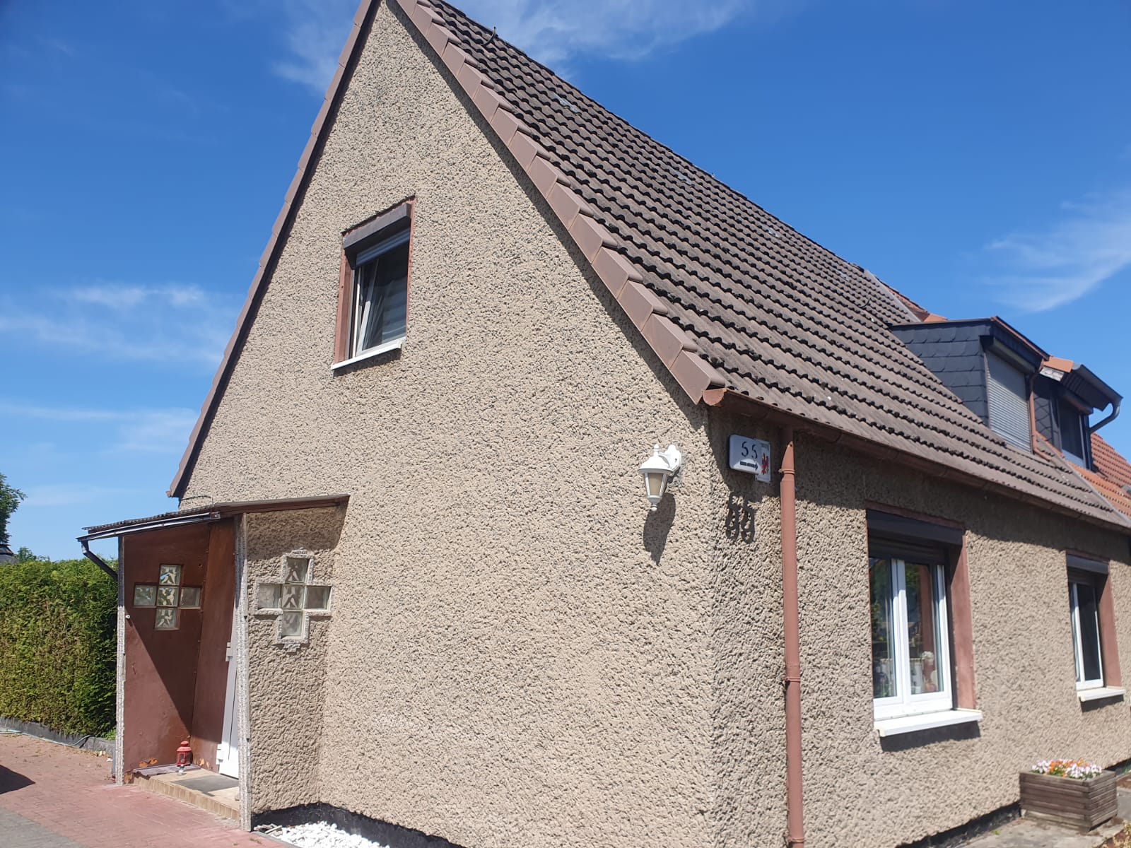 Fassadensanierung in Leegebruch - Vor der Sanierung