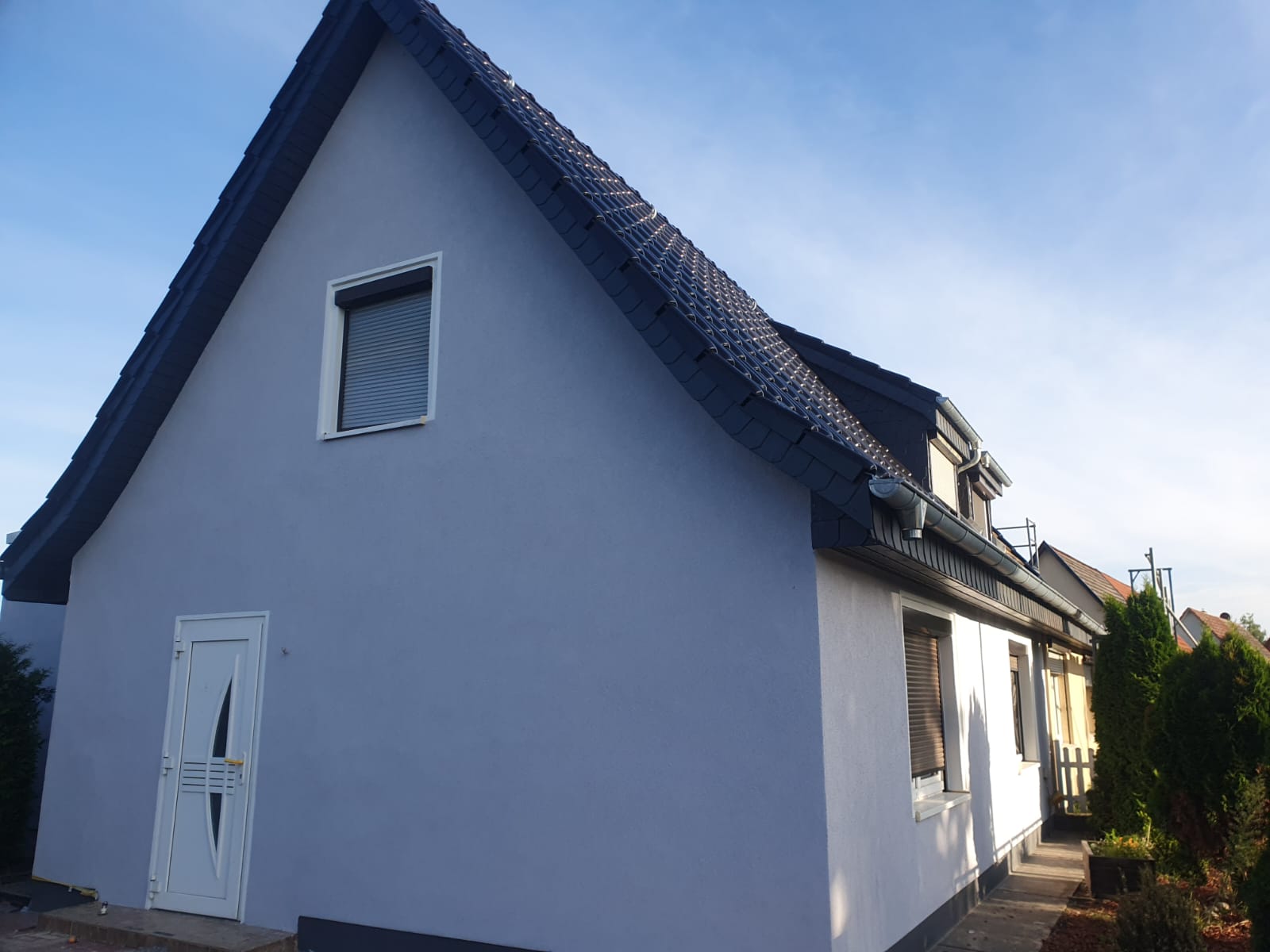 Fassadensanierung in Leegebruch - Nach der Sanierung