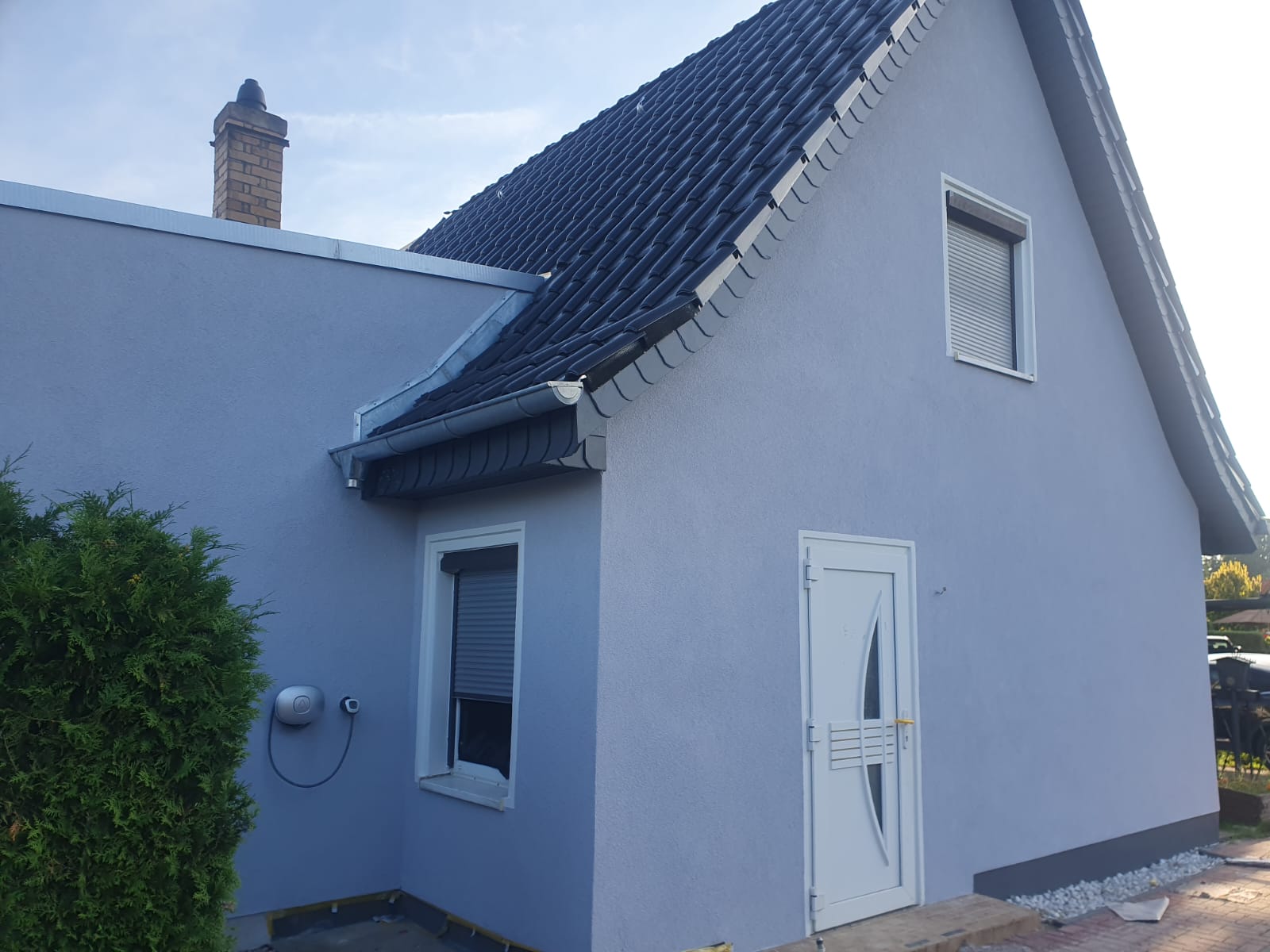 Fassadensanierung in Leegebruch - Nach der Sanierung