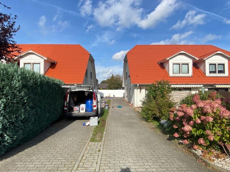 Dachbeschichtung in Velten, Brandenburg - Nach der Dachsanierung