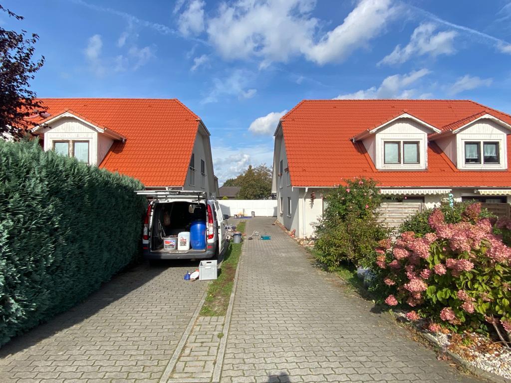 Dachbeschichtung in Velten, Brandenburg - Nach der Dachsanierung